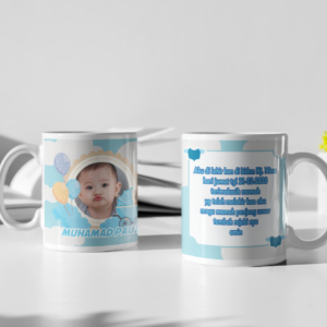 Mug custom kado ulang tahun - happy birthday ! Mug keramik 11 oz Desain - 004